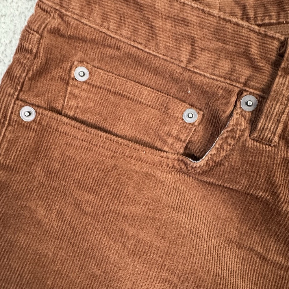 Bonobos Pants Mens 36x30 Brown 5 Pocket Corduroy Slim Office Stretch Performance - Picture 2 of 16